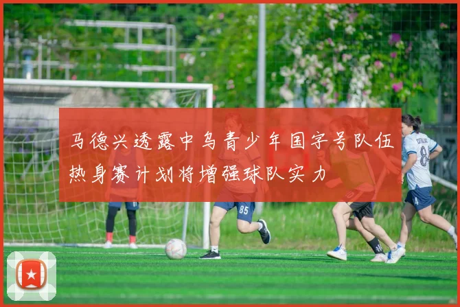 马德兴透露中乌青少年国字号队伍热身赛计划将增强球队实力